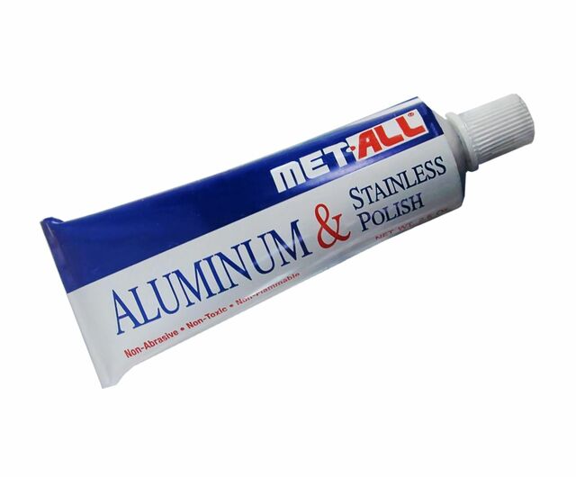 Met-All Aluminum and stainless steel Polish; Step 1: – Barnes Performance  Cycles